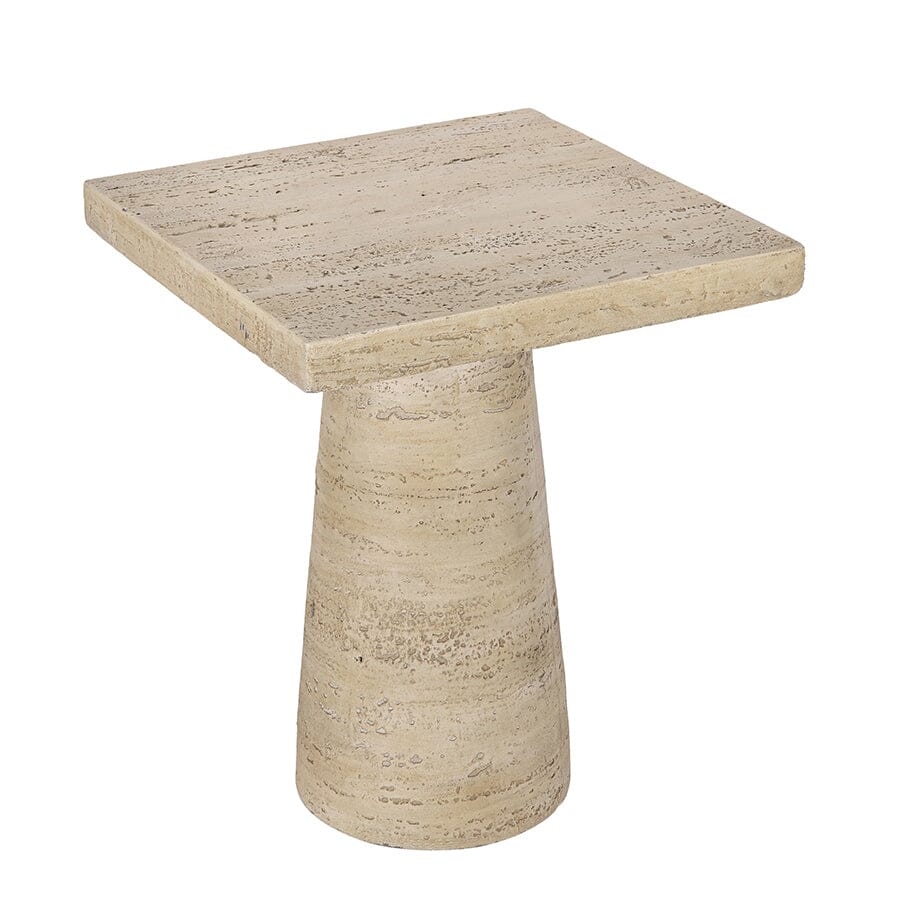 Cement Yourself Square Side Table