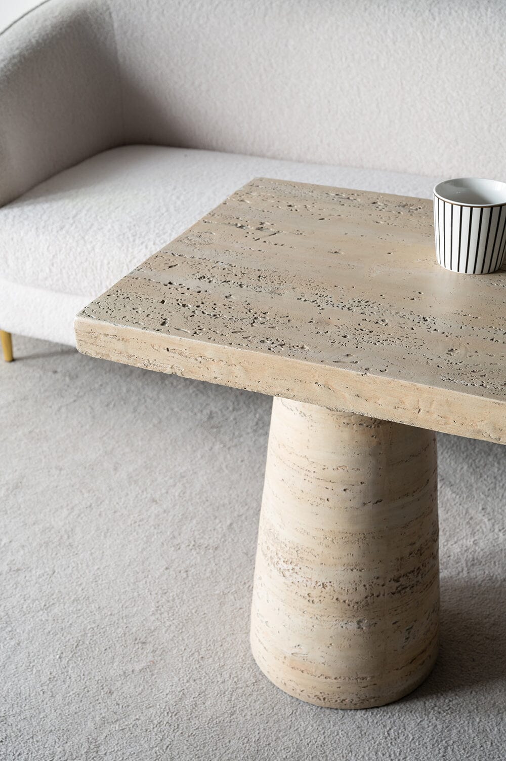 Cement Yourself Square Side Table