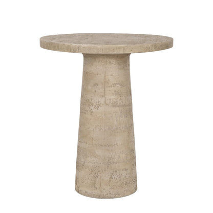 Cement Yourself Round Side Table