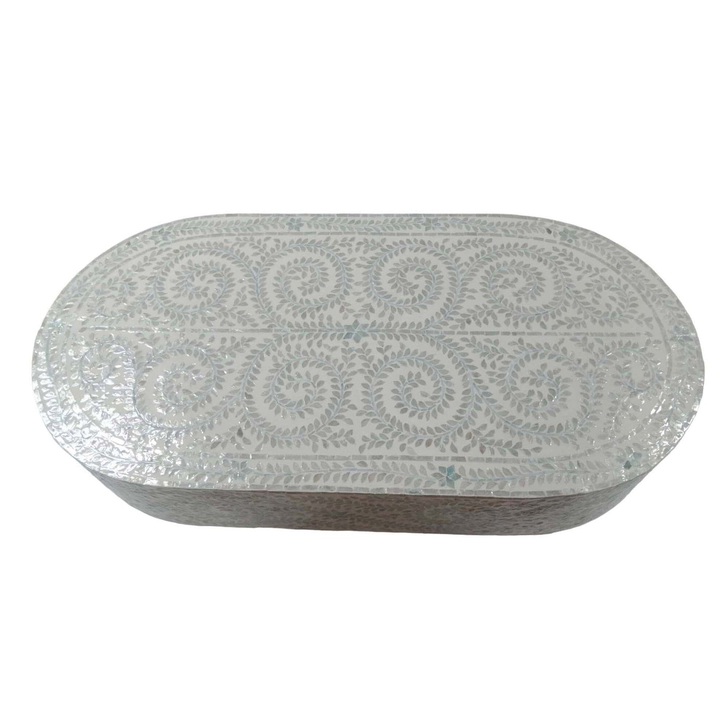 Mother of Pearl - Serenity Oval Coffee Table