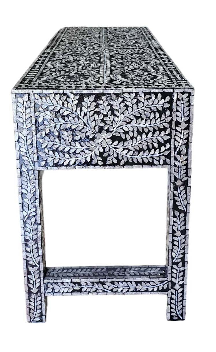 Mother of Pearl - Opulent 3 Drawer Console Table